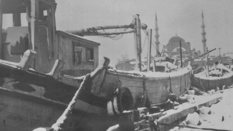 1954 - İstanbul'da yaşanan büyük kış mevsimi 22